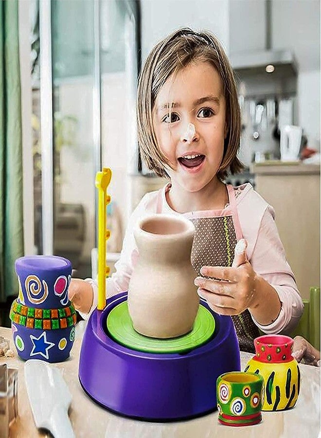 OANGO Art Pottery Wheel Set for Kids | Pottery Wheel for Kids with Clay | Pottery Wheel Game | Pottery Set | Pottery Set for KidsMulti - Image 5